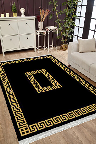 MUBO Pamuk Dokuma Taban Yıkanabilir Kaymaz Tabanlı Antibakteriyel Dijital Bas...