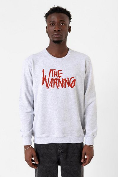 Tshirthane Το προειδοποιητικό λογότυπο Karmelange Ανδρικό φούτερ 2ip