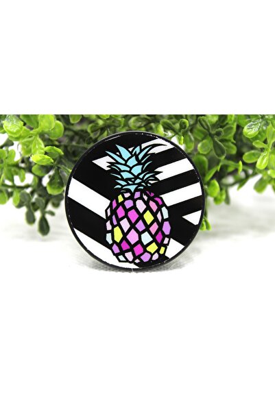 Tezcan Aksesuar Popsocket Telefon Tutacağı Desenli ve Baskılı Parmak Tutucu