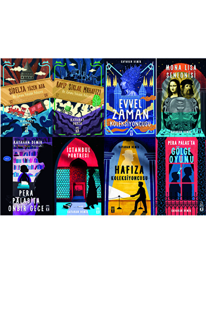 Timaş Yayınları 5.6.7. Sınıf Okuma Seti 8 Kitap Sidelya Yüzen Ada-Kayıp Sırlar Muhafızı-Evvel Zaman Koleksiyoncusu