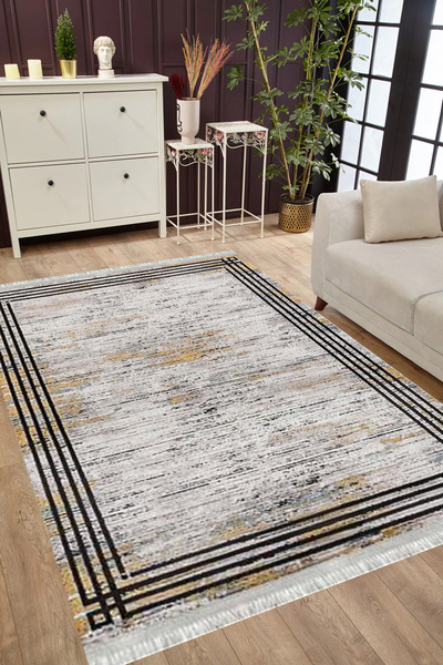 MUBO Pamuk Dokuma Taban Yıkanabilir Kaymaz Tabanlı Antibakteriyel Dijital Bas...