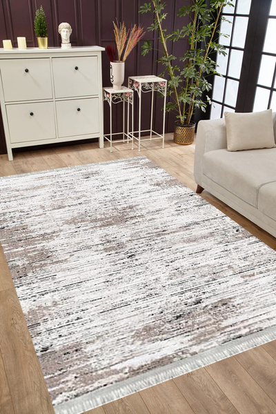 MUBO Kaymaz Tabanlı Yıkanabilir Antibakteriyel Dijital Baskı Modern  Salon Ha...