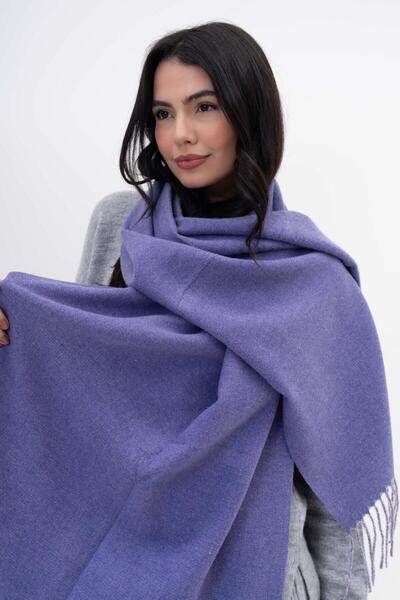 FENZA SCARF ALESSI șal de iarnă cu amestec dublu lână-acril