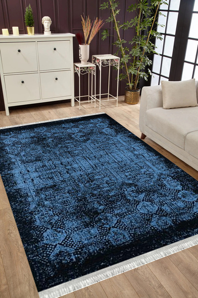 MUBO Pamuk Dokuma Taban Yıkanabilir Kaymaz Tabanlı Antibakteriyel Dijital Bas...