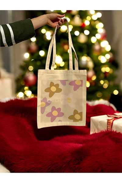 Chi-Chi Papers Floral Gabardine Cloth Sleeve Bag – Design That Elegance and Durability Meets!