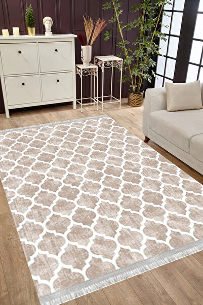 MUBO Kaymaz Tabanlı Yıkanabilir Antibakteriyel Dijital Baskı Modern  Salon Ha...