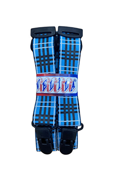 Kardelux Umeraș pentru pantaloni pentru copii, antialergic, lavabil, cu cleme din plastic