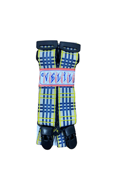 Kardelux Umeraș pentru pantaloni pentru copii, antialergic, lavabil, cu cleme din plastic