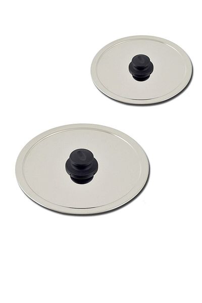 Vipkitchen 2 Steel Fish Pan Covers (24+28 cm)