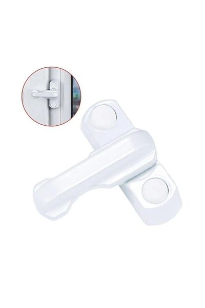 SNSTİCARET Cabinet- Window-glass- Balcony Door Safe Child Safety Lock 10 Pieces