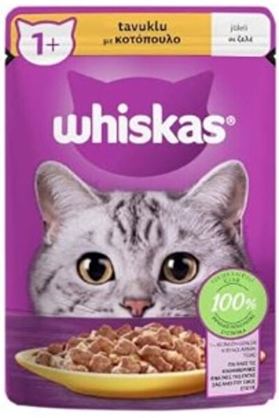 Whiskas Tavuklu Poşet Kedi Yaş Mama 85 G