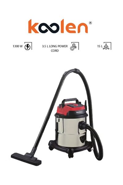 Koolen Dry and Wet Cleaner - Barrel of Bending - 15 L - 1300 W