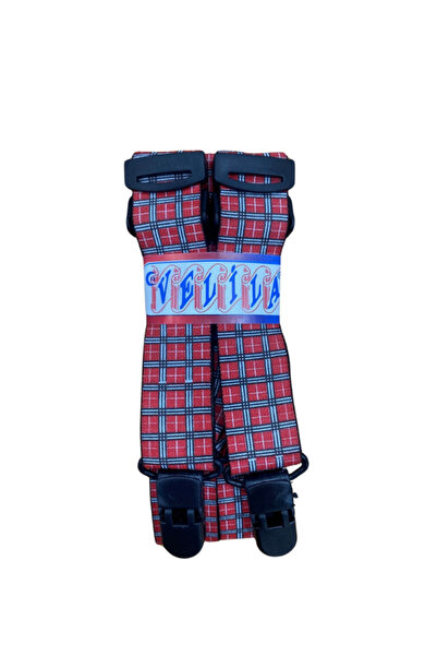 Kardelux Umeraș pentru pantaloni pentru copii, antialergic, lavabil, cu cleme din plastic