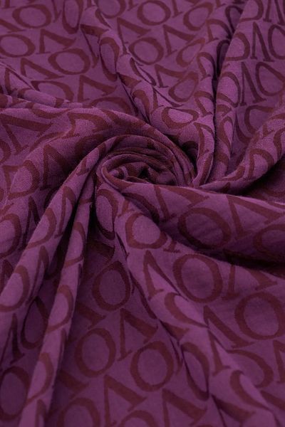 Valentino Orlandi Alia Jacquard Shawl-2 Plum