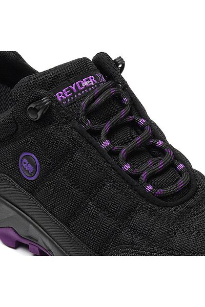 Greyder 00171 Pantofi impermeabili pentru femei, negri, violet