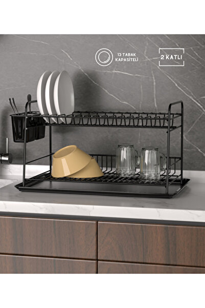Mubatex Bulaşıklık Tabaklık Tezgah Üstü Bulaşıklık Bulaşıklık Sepeti Bulaşık ...