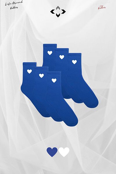 LİGROUND Унисекс спортни чорапи от пениран памук за колежански спортове - 3 чифта безшевни, перащи се, със специален модел без свиване и удобство
