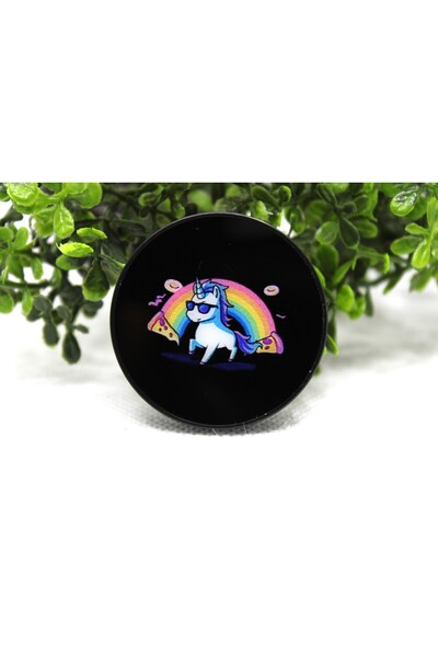 Tezcan Aksesuar Popsocket Telefon Tutacağı Desenli ve Baskılı Parmak Tutucu