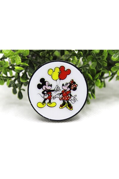 Tezcan Aksesuar Popsocket Telefon Tutacağı Desenli ve Baskılı Parmak Tutucu