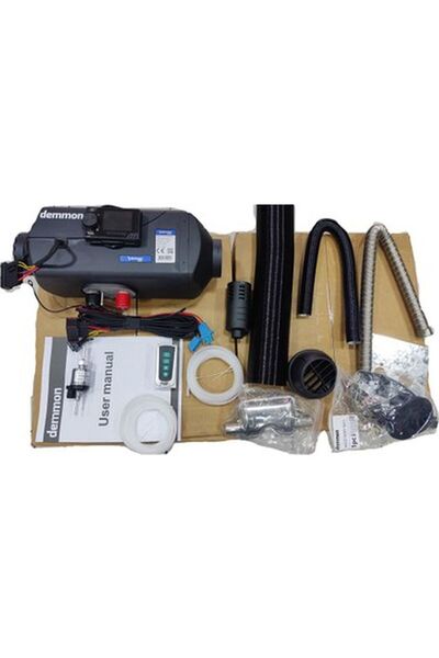 DEMMON Dizel Tip Kabin Içi Isıtıcı & Montaj Seti Ecotherm 2 Serisi 12v 2.5 Kw