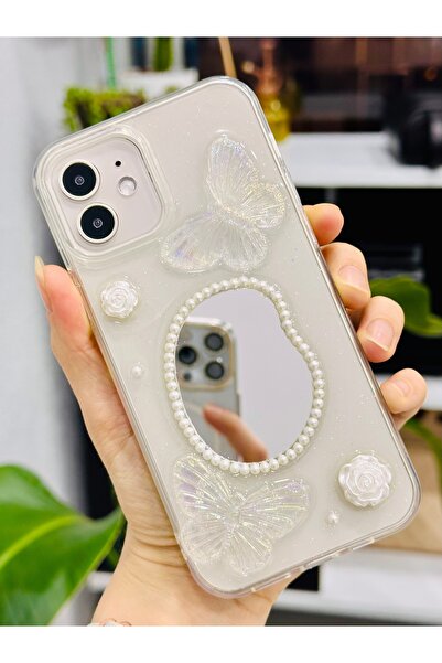 Go Aksesuar Iphone 12 Ve 12 Pro Uyumlu Aynalı Darbe Önleyici Kamera Korumalı ...
