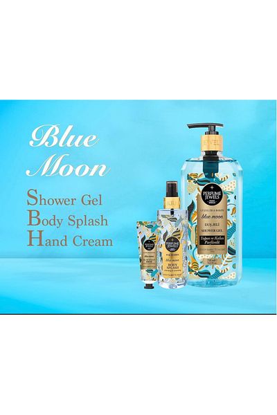 Eyüp Sabri Tuncer Eyüp Sabri Tuncer - Blue Moon Shower Gel 750 Ml, Body Splash 250 Ml, Hand and Body Cream 50 ml