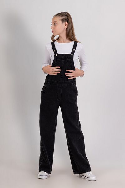 DMB BOYS & GIRLS Çaren Kids- Unisex Denim Overalls / Slippers (Body Not Included)