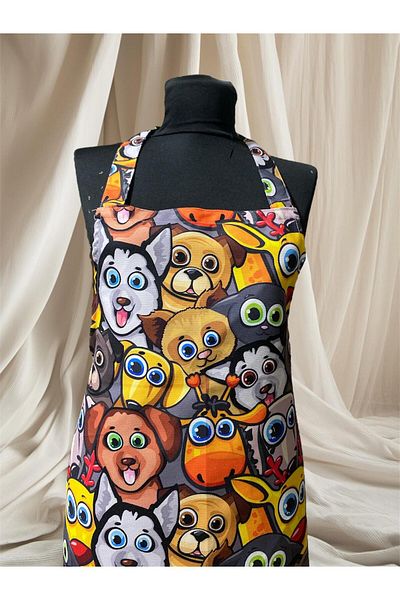 favori bonem Favorite Bonem Cute Animal Pattern Kitchen Apron Chef Apron Cook Apparel First Quality Chef Apron