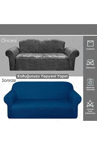 probak Мікропетек Стреч Еластичний 3 3 1 1 Комплект чохлів для диванів Чохол для дивана Чохол для крісла