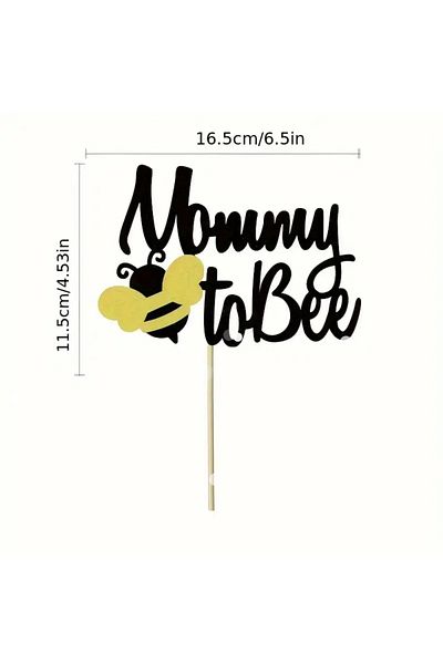 KÜP AKSESUAR Mom to Be Cake Ornament - Baby Shower