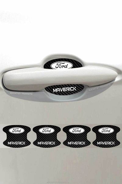 Kocamın Tasarımı نمط داخل الباب من Ford Maverick - مجموعة جمالية وواقية من الكربون ومضادة للخدش