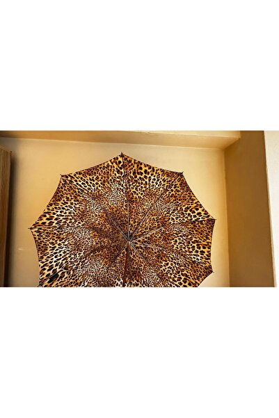 snotline 10 Telli Ahşap Saplı Yarı Otomatik  Şemsiye