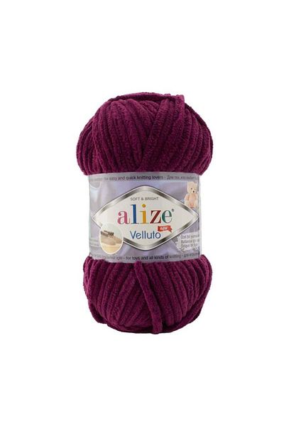Alize Velluto 111 - 100Gr 68Meter Velvet Baby Pandufi Home Boots Booties Lanyard