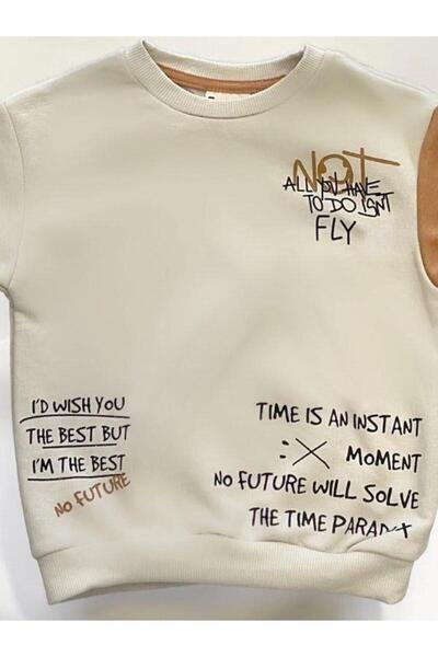 Zekids Boy's Note Fly Written Tracksuit Set