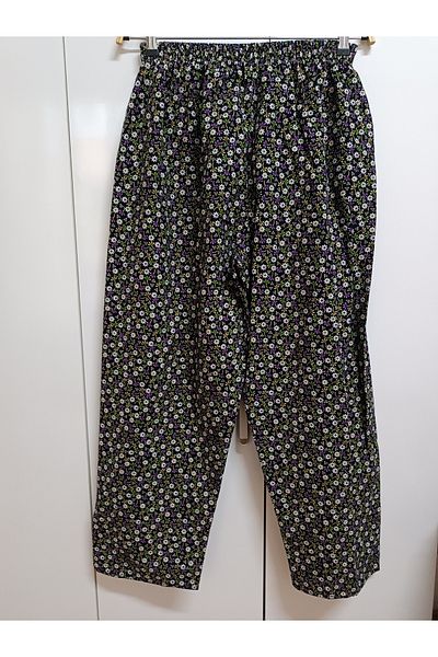 hoaryage Women's Red Flannel Dividin Trousers