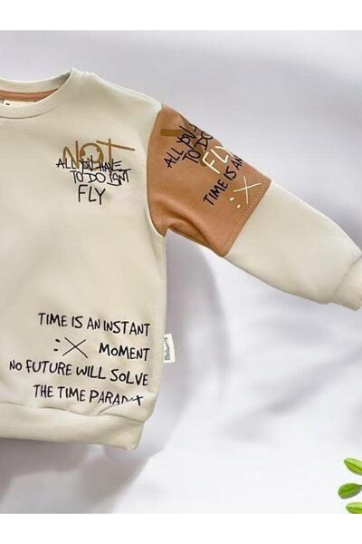 Zekids Boy's Note Fly Written Tracksuit Set
