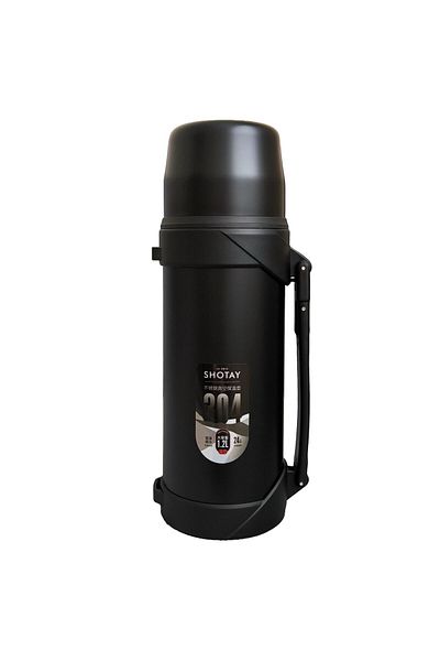 Shotay ترمس بلاك ستيل أدفنتشر 1200 مل - خارجي St-8213s