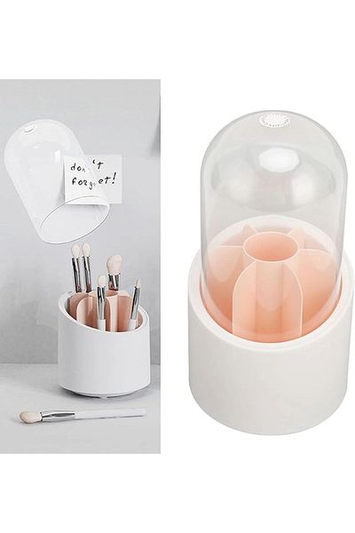 İnfeta Multipurpose 7 Compartments Makeup Cosmetic Bathroom Office Desk Organizer Makeup Brush Box Organizer