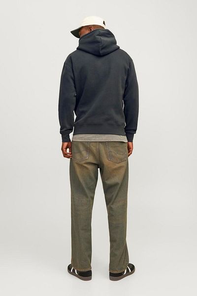 Jack & Jones JORVESTERBRO SWEAT HOOD NOOS 12241687 ANTRACIT