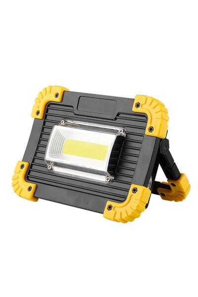 Watton Wt-330 Şarjlı Projektör 20w Led Kamp Lambası Su Geçirmez Fener