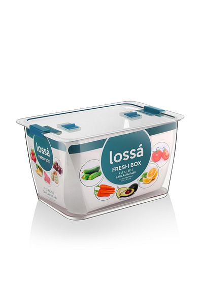 INTEREV 9 Lt Fresh Box Lock Storage Container