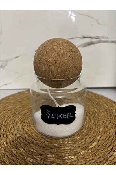 SEVEN7 Bambu Kapak Kavanoz 450ml