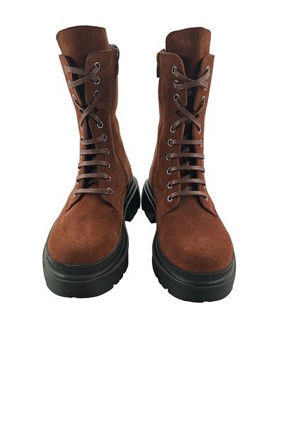 Oneka Shoes 130823103   Women's Daily Boots - Cinnamon Suede