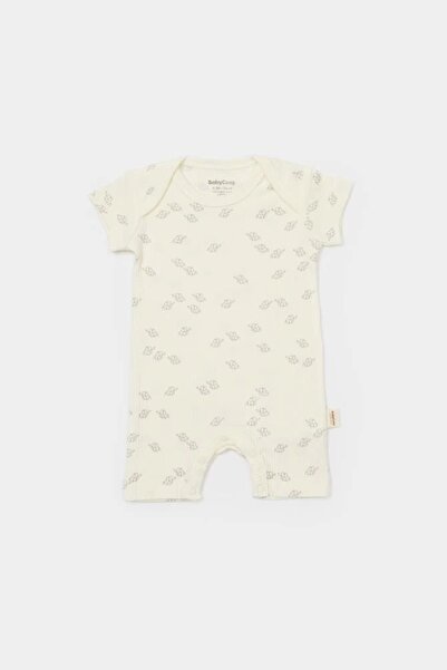 BabyCosy 2-Piece Baby Rompers - 50% Modal, 50% Organic Cotton, Short Sleeve, Newborn Series - Csym11