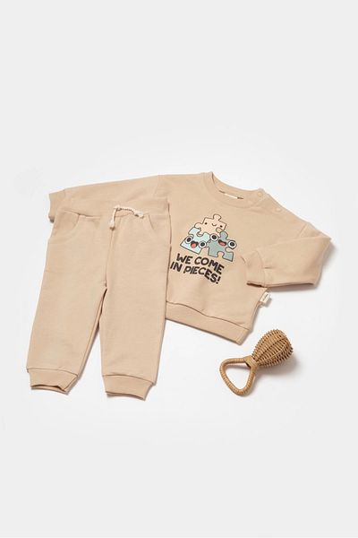 BabyCosy Hanorac Organik și Pantolon Takımı