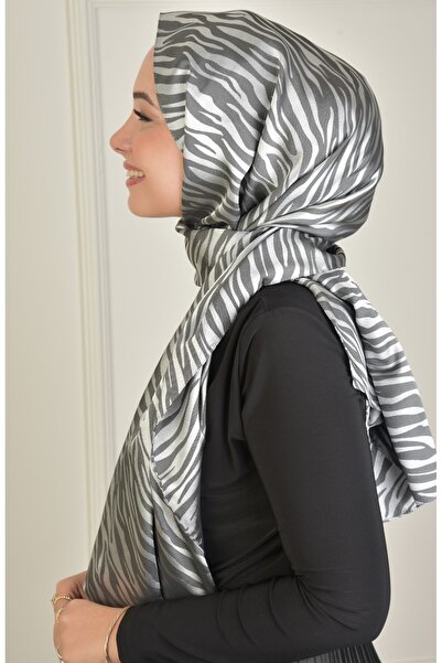 Touch Jacquard Zebra Pattern Shal