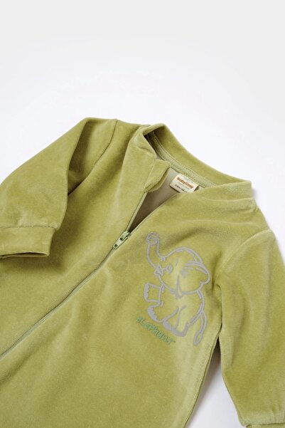 BabyCosy Zippered Baby Romper |   80% Organic Cotton – Soft & Breathable Fabric |   Newborn Series (Csyk6053)