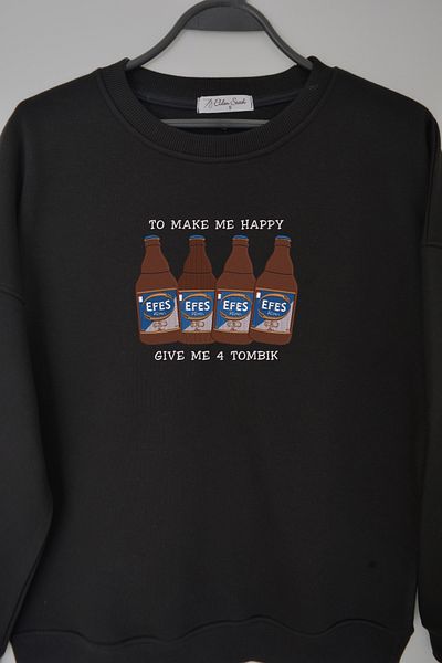 EldenStitch Hanorac oversize unisex brodat Efes Chubby