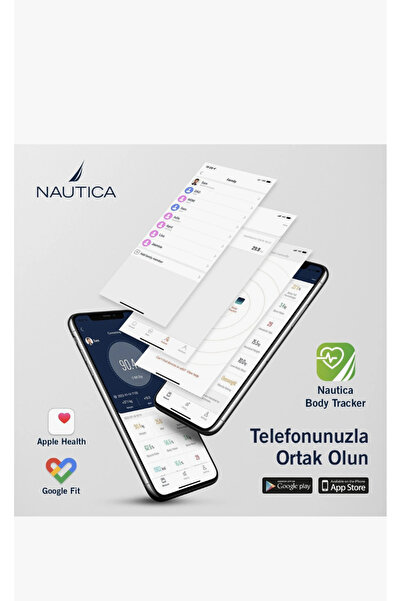 Nautica Body Tracker Vücüt analiz Bluetooth Baskül