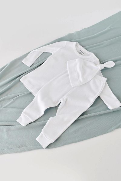 BabyCosy Set pantaloni modal și pălărie Badi